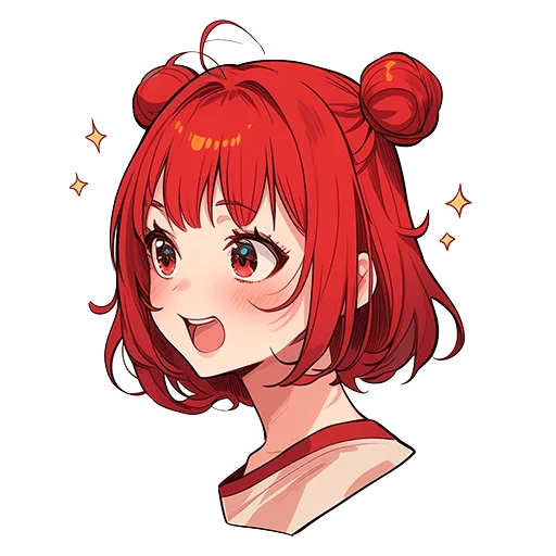 😛 Стикер «Akiba» для Telegram