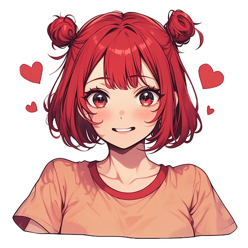 🥰 Стикер «Akiba» для Telegram