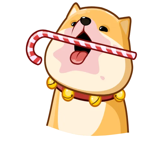 💃 Стикер «Акио - помощник Санты» для Telegram