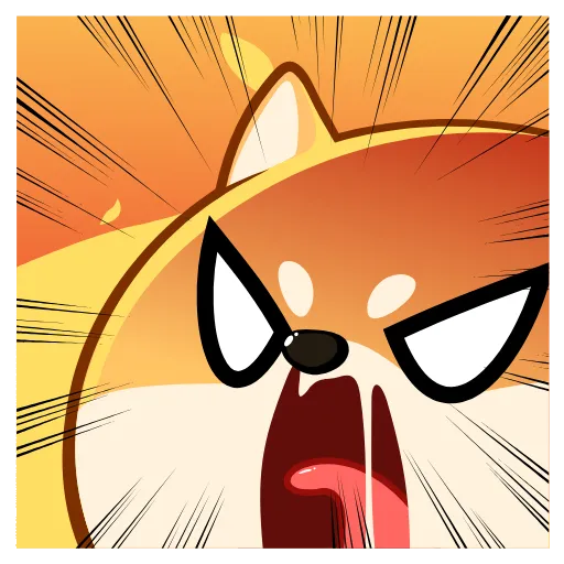 😡 Стикер «Akio» для Telegram