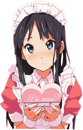 Стикерпак Akiyama Mio для Telegram