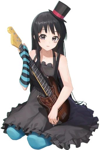 😍 Стикер «Akiyama Mio» для Telegram