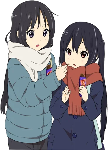 😍 Стикер «Akiyama Mio» для Telegram
