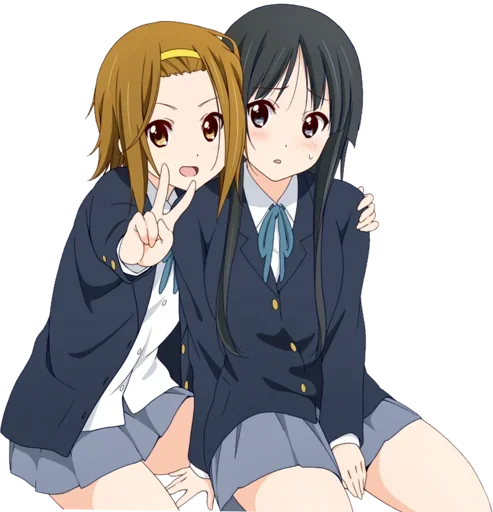 😍 Стикер «Akiyama Mio» для Telegram