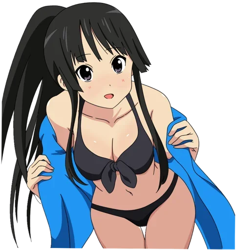 😍 Стикер «Akiyama Mio» для Telegram