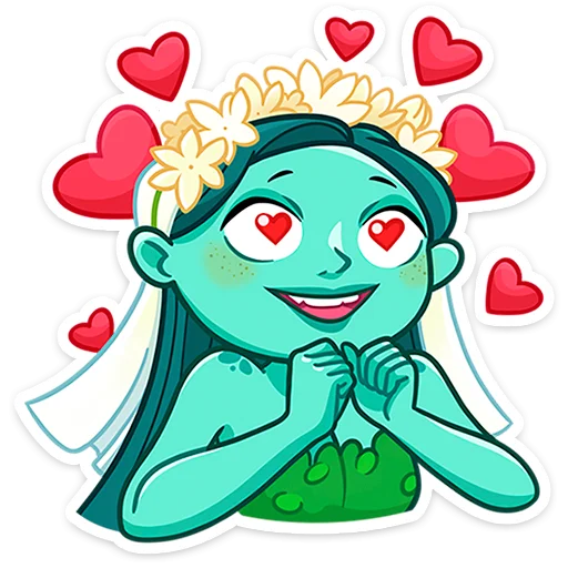 🥰 Стикер «Акки» для Telegram