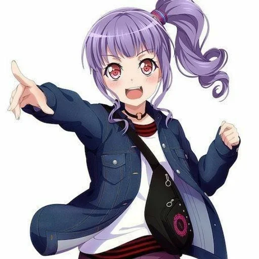 💜 Стикер «Ako Udagawa» для Telegram