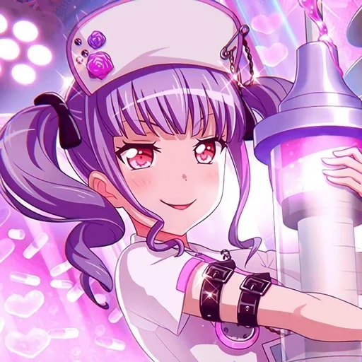 💜 Стикер «Ako Udagawa» для Telegram