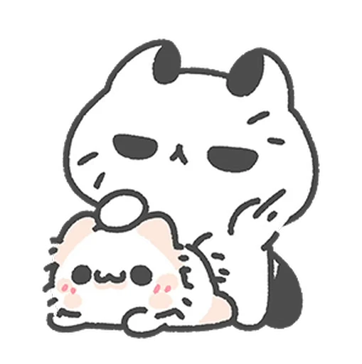 🥛 Стикер «акунья и монья» для Telegram