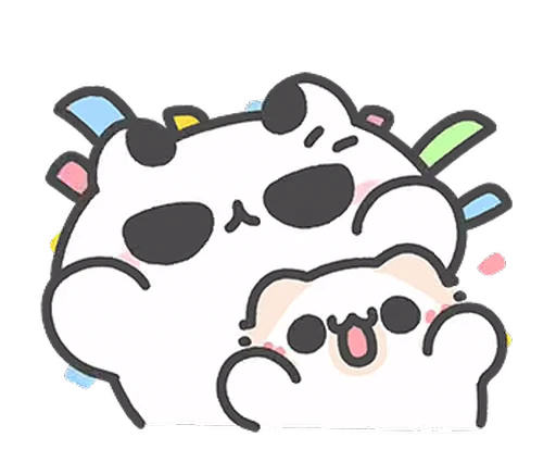 🥛 Стикер «акунья и монья» для Telegram