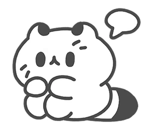 🥛 Стикер «акунья и монья» для Telegram