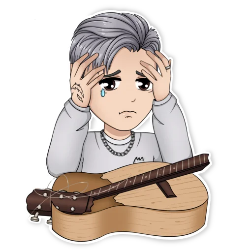 😢 Стикер «Академия» для Telegram