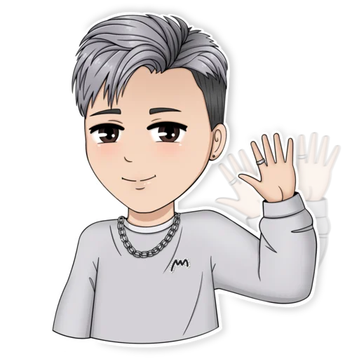 👋 Стикер «Академия» для Telegram