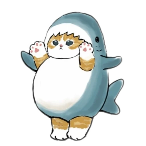 🤗 Стикер «Акула» для Telegram