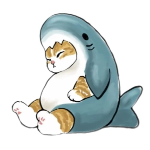😌 Стикер «Акула» для Telegram