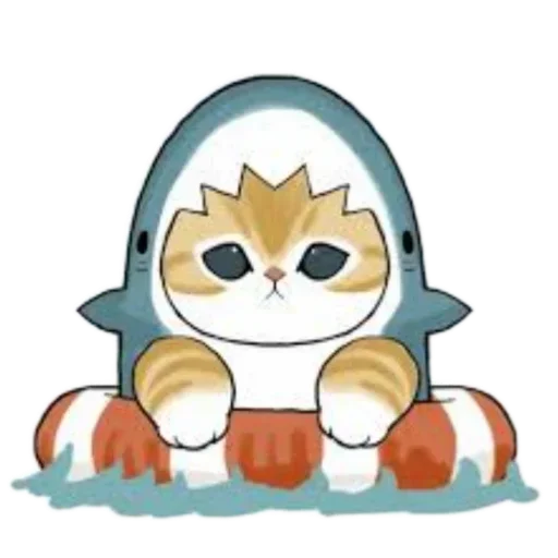 Стикерпак Акула для Telegram