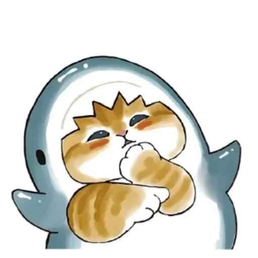 🧐 Стикер «Акула» для Telegram