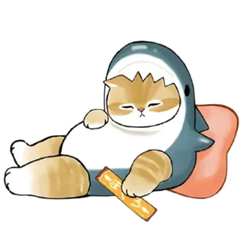 🥱 Стикер «Акула» для Telegram