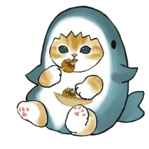 🍽 Стикер «Акула» для Telegram