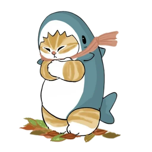 🥶 Стикер «Акула» для Telegram