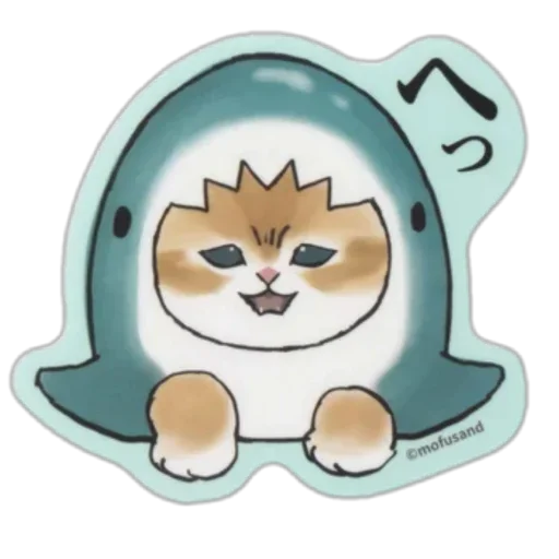 ☹ Стикер «Акула» для Telegram