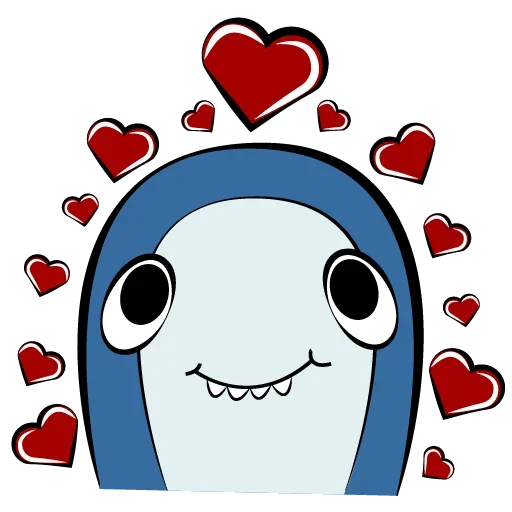 🥰 Стикер «Акулка из Икеи» для Telegram