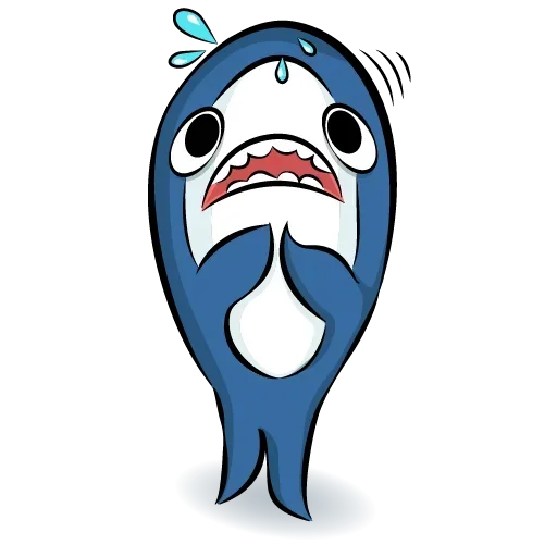 Стикерпак Акулка из Икеи для Telegram