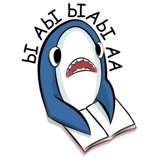 😗 Стикер «Акулка из Икеи» для Telegram