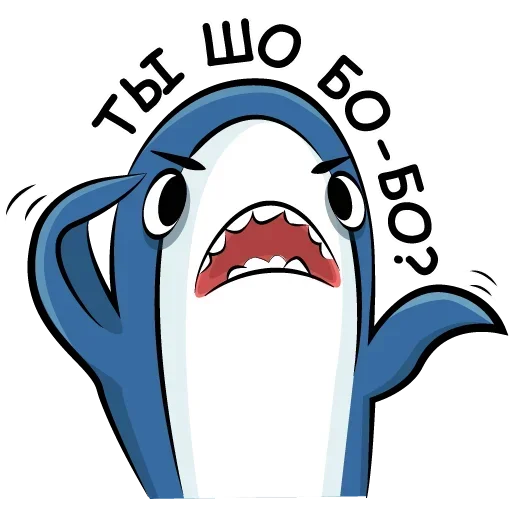 😗 Стикер «Акулка из Икеи» для Telegram