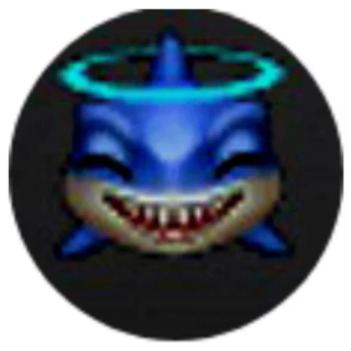 😇 Стикер «Акула рулит» для Telegram