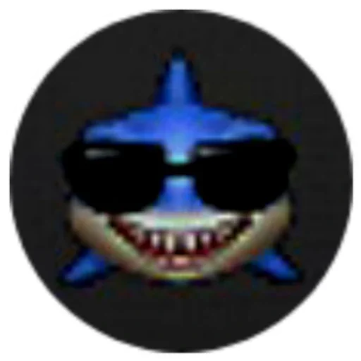 😎 Стикер «Акула рулит» для Telegram