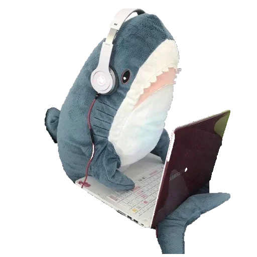 👨‍💻 Стикер «Акулка» для Telegram