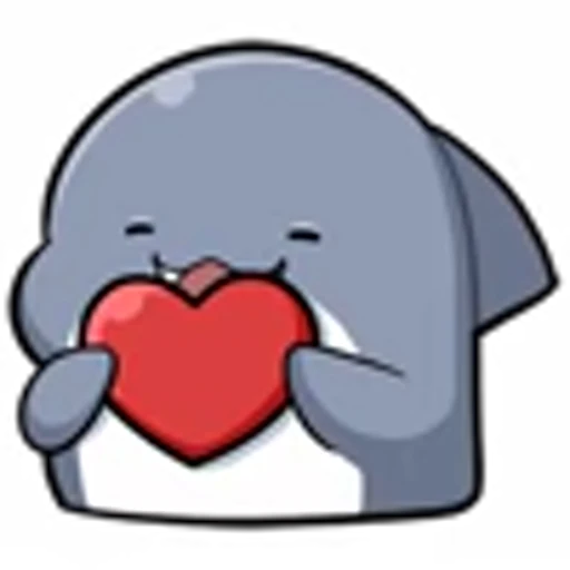 😊 Эмодзи «Акулка» для Telegram