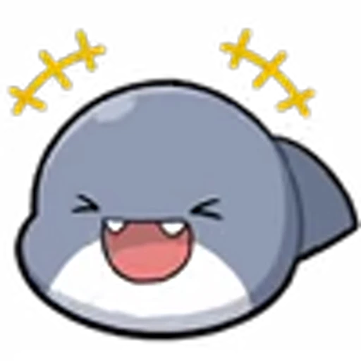😊 Эмодзи «Акулка» для Telegram