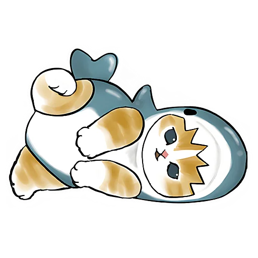 😃 Стикер «Акулы и котята 4» для Telegram