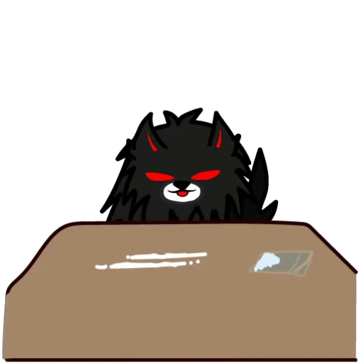 🫠 Стикер «Akuma Inu» для Telegram