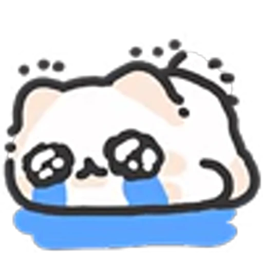 😭 Эмодзи «Akunya & Maonya» для Telegram