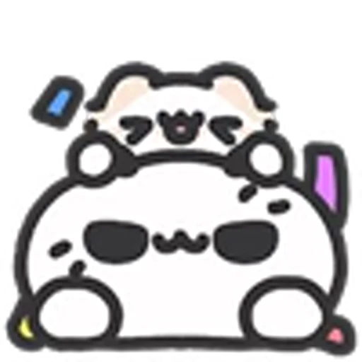 🎊 Эмодзи «Akunya & Maonya» для Telegram