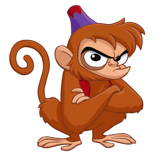 Стикер 9 Набор эмоджи по мульту «Aladdin Аладдин» из ВК в HD качестве