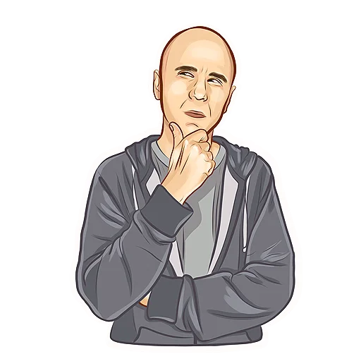 🤔 Стикер «alaivine» для Telegram
