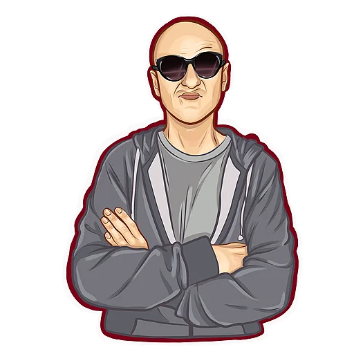 😎 Стикер «alaivine» для Telegram