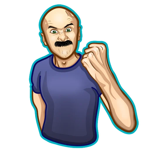 👊 Стикер «alaivine» для Telegram