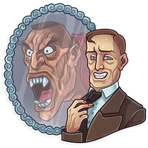 😅 Стикер «Alan Moore» для Telegram