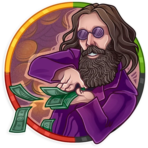 💴 Стикер «Alan Moore» для Telegram