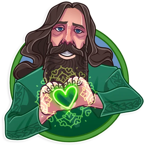 ❤️ Стикер «Alan Moore» для Telegram