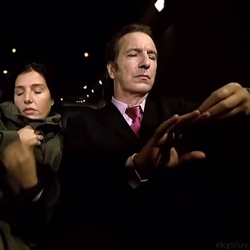 Стикерпак Alan Rickman для Telegram — скачать