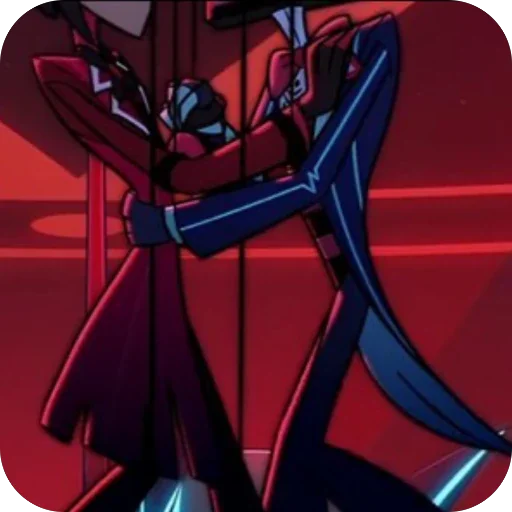 🥰 Стикер «Alastor 394 Hazbin hotel» для Telegram
