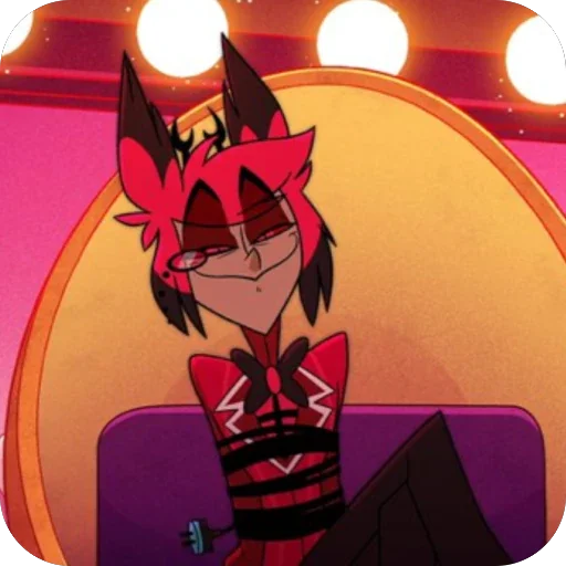 ❤ Стикер «Alastor 394 Hazbin hotel» для Telegram