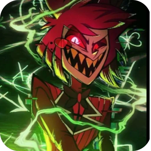 🤗 Стикер «Alastor 394 Hazbin hotel» для Telegram