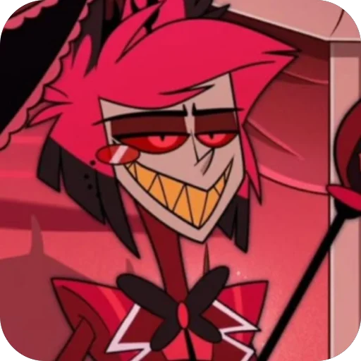 😏 Стикер «Alastor 394 Hazbin hotel» для Telegram